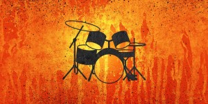 Drum Set - orange