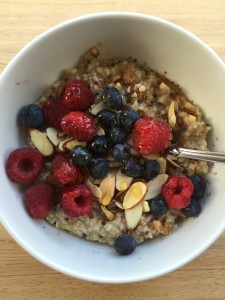 Easy Protein Oatmeal Pilates Happy Hour