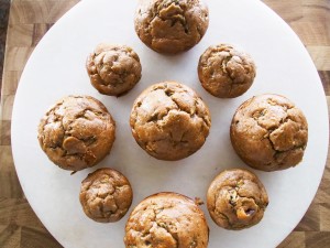 flourless zucchini muffins