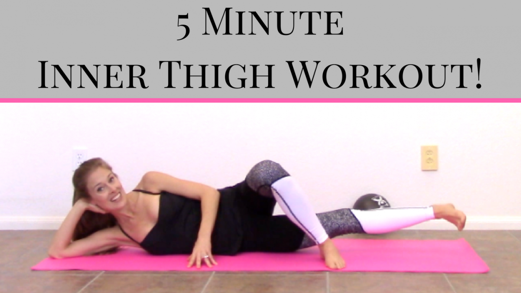 5 Minute Inner Thigh Workout - Jessica Valant Pilates