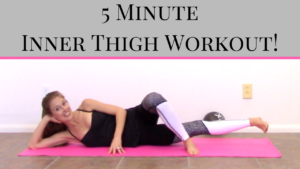 5 Minute Inner Thigh Workout